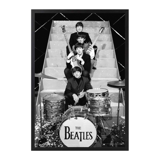 Ingelijste The Beatles Photoshoot Art Print 30x40cm